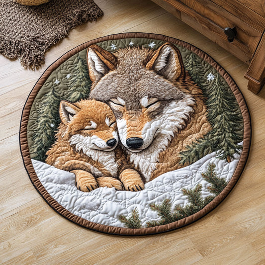 Nuzzle Cozy CP2805022CL Quilted Round Mat