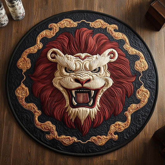Sacred Lion CP0409010CL Quilted Round Mat