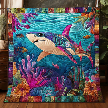 Whimsical Shark WJ2104044CL Quilt