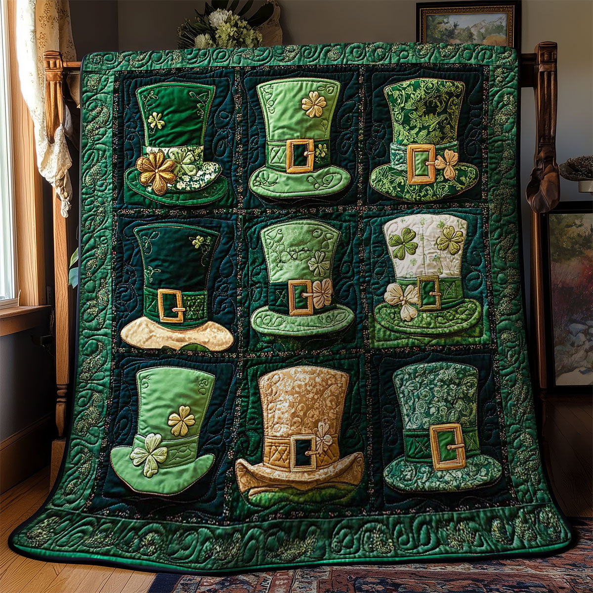 Shamrock Hat WN2712038CL Quilt