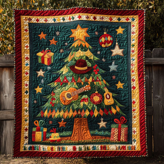 Mariachi Christmas Tree WN2608063CL Quilt