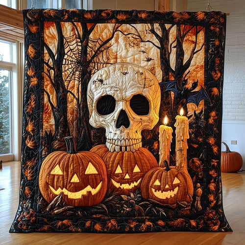 Skull Harvest CP2608004CL Quilt