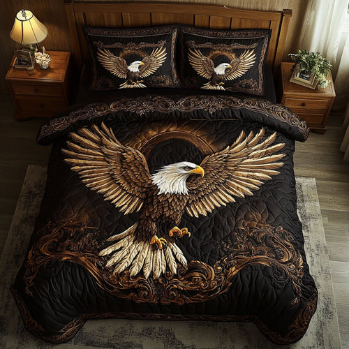 Glorious Eagle Portrait WY2202030CL Duvet Cover Set