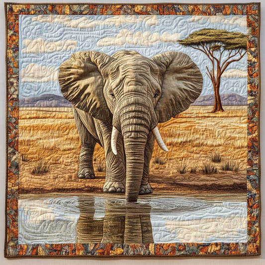 Thirsty Elephant CQ1205016CL Quilt