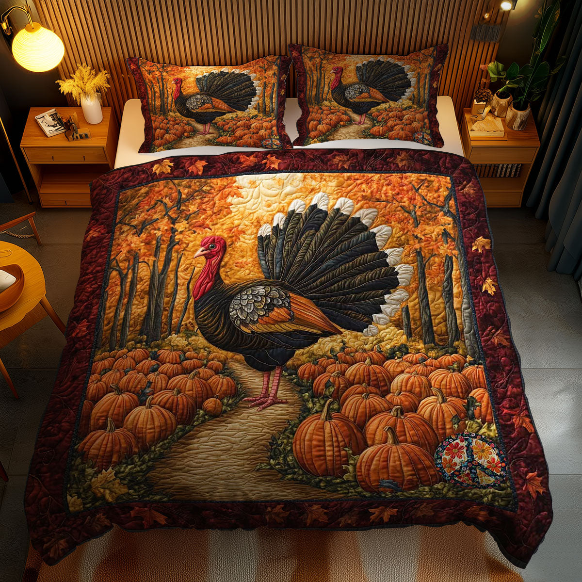 Turkey Celebration WN1911062CL Duvet Cover Set