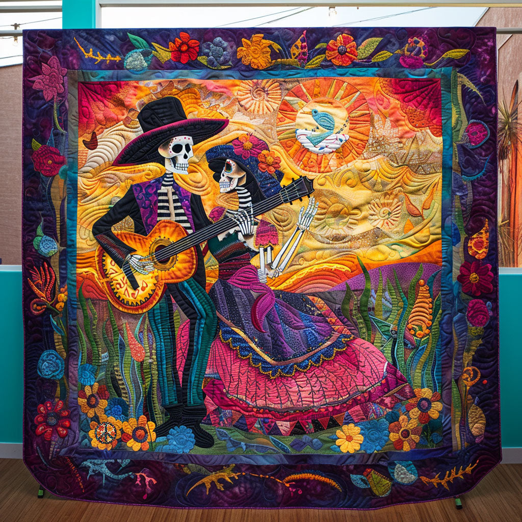 Day Of The Dead WJ0811010CL Quilt