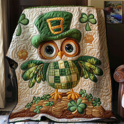 Patrick’s Lucky Owl WJ1001022CL Quilt