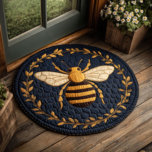 Pollinate Grace CP2807072CL Quilted Round Mat