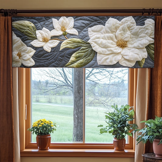 Mystic Magnolia WX2003099CL Quilted Valance
