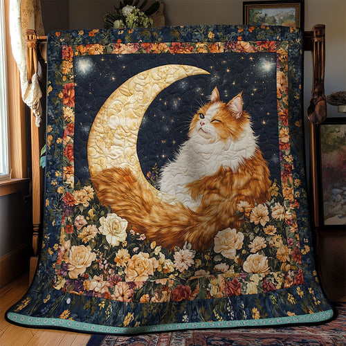 Cat Moon Night WT0702004CL Quilt