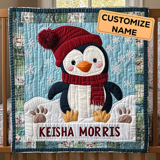Cozy Waddles CP2507020CL Personalized Baby Quilt