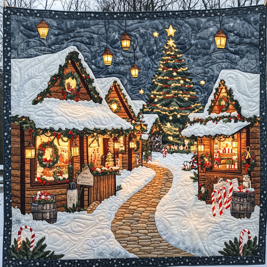 Festive Christmas Market LT2709002CL Quilt