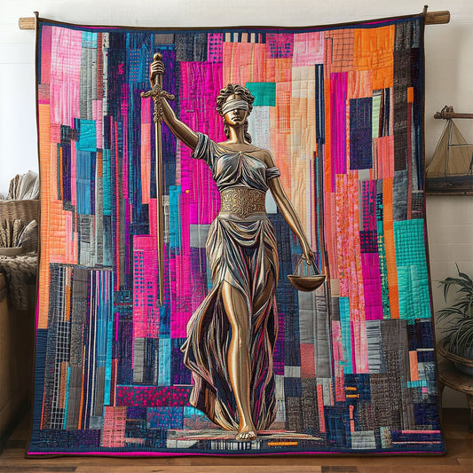 Lady Justice Grid WN1705030CL Quilt