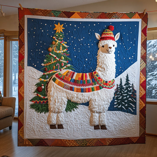 Holiday Llama LT1811011CL Quilt