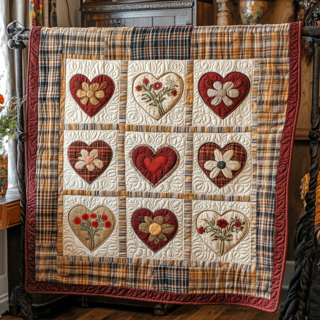 Rustic Love WY3107050CL Quilt