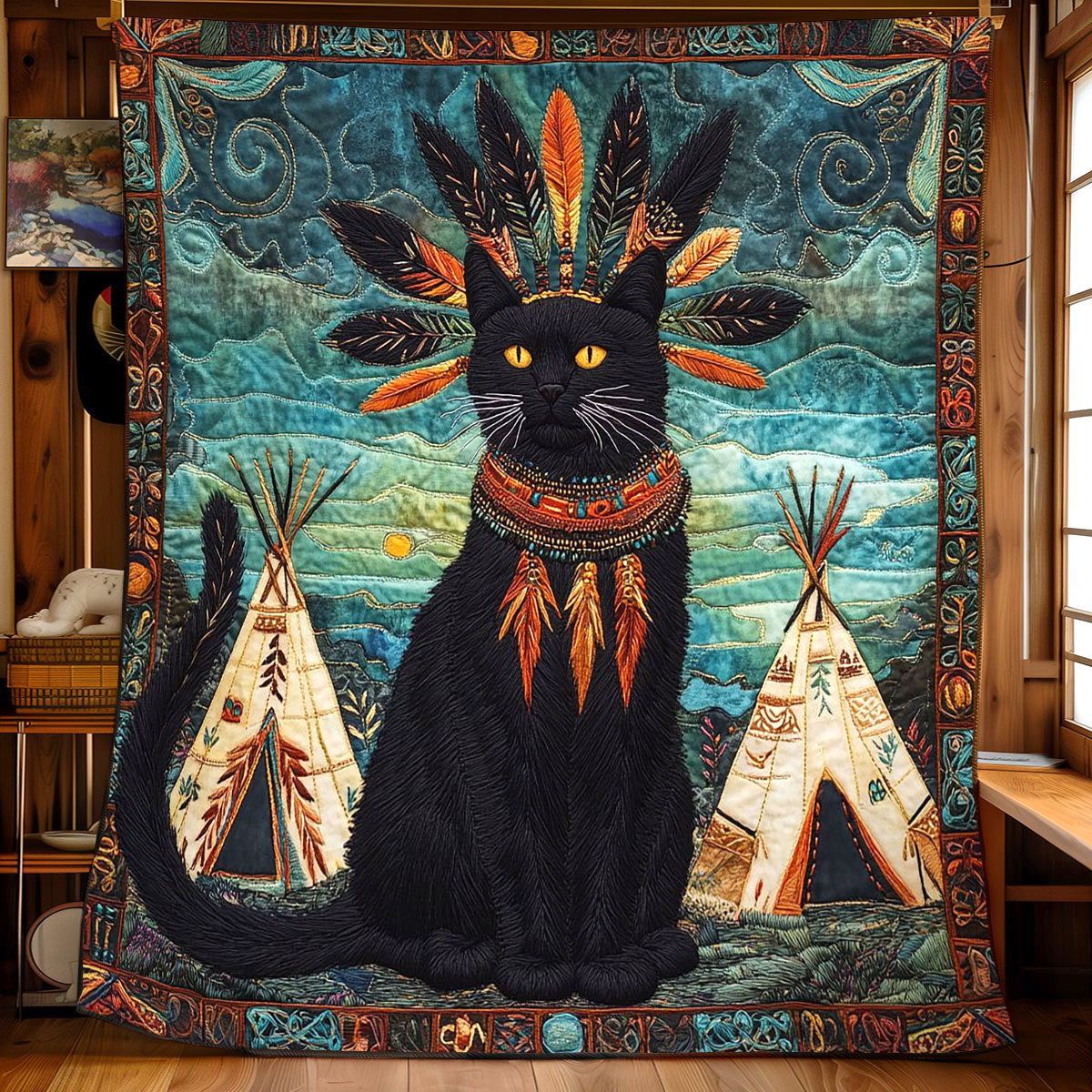 Native Cat CW1201047CL Quilt