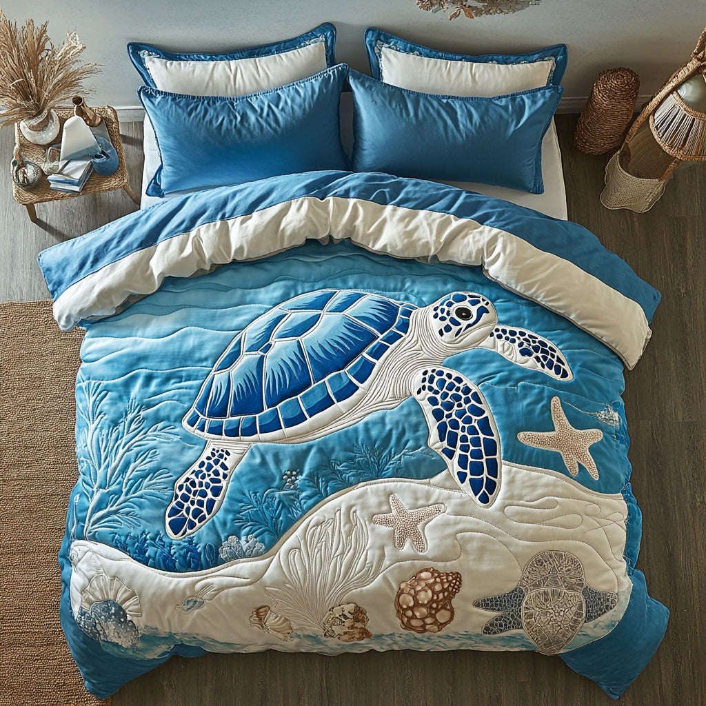 Sea Turtle CM2403026CL Duvet Cover Set