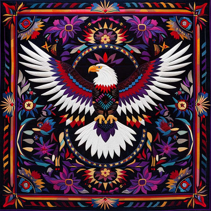 Eagle Native American WJ1909008CL Quilt