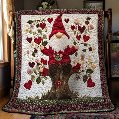 Gnome's Love Tree WN2512015CL Quilt