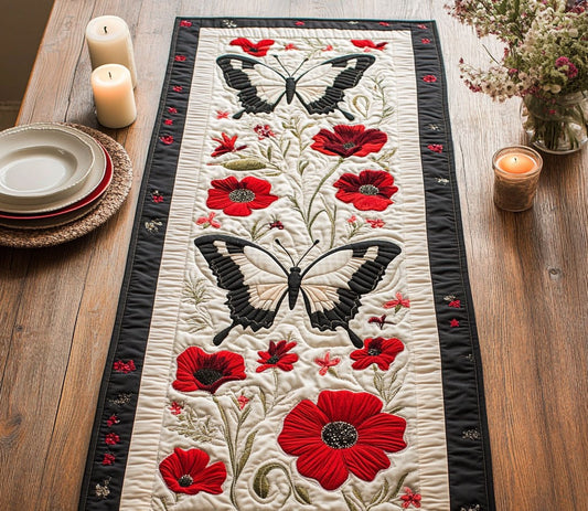 Twilight Blossom CW0206046CL Quilted Table Runner