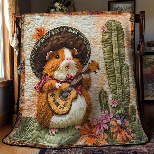 Guinea Pig Serenade WN3110079CL Quilt