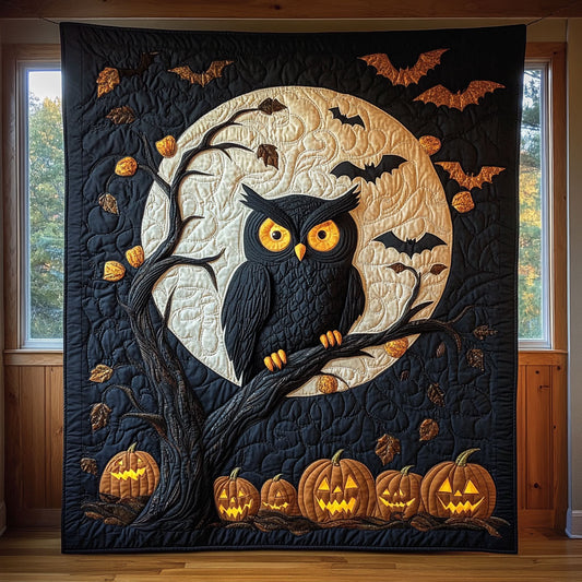 Midnight Owl CP2108091CL Quilt