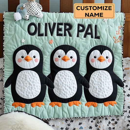 Little Chill Nest WJ2807003CL Personalized Baby Quilt