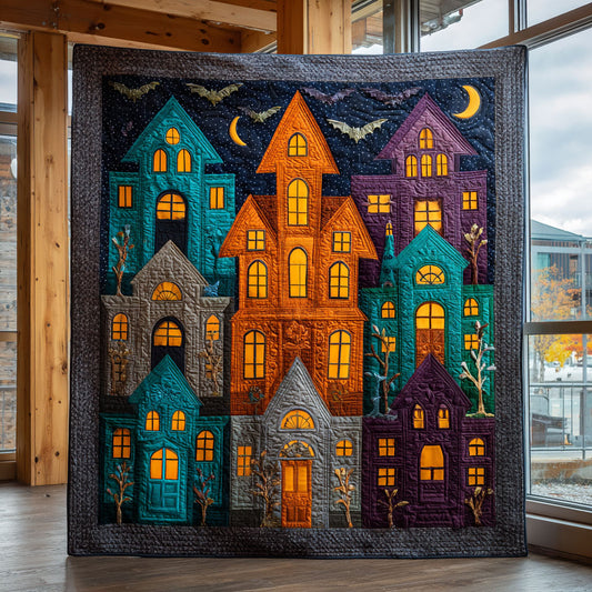 Enchanted Village CW0609037CL Quilt