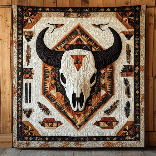 Tribal Skull CW0506046CL Quilt