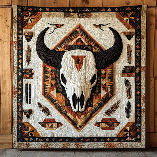 Tribal Skull CW0506046CL Quilt