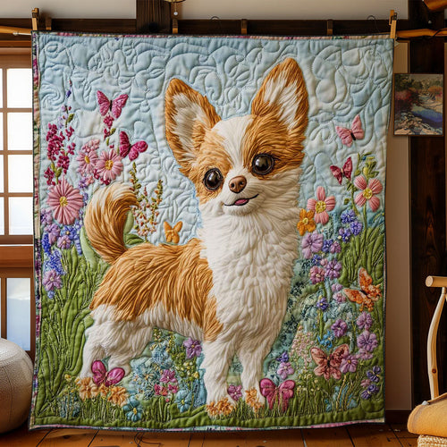 Chihuahua Smile WN2403021CL Quilt