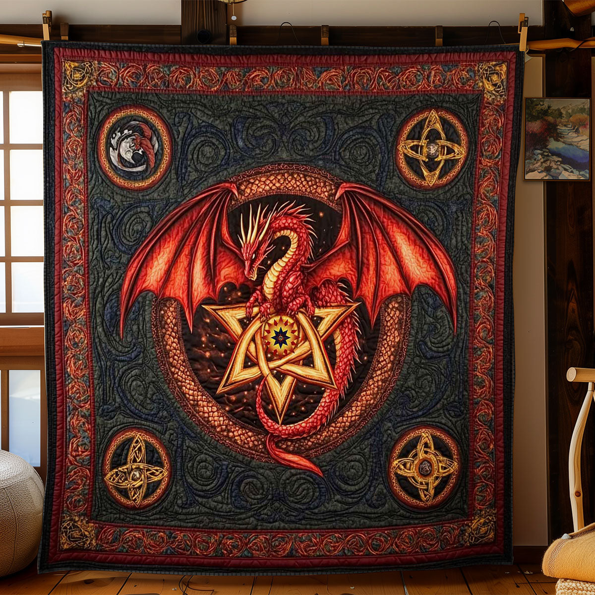Dragon Of The Celts WN1912052CL Quilt