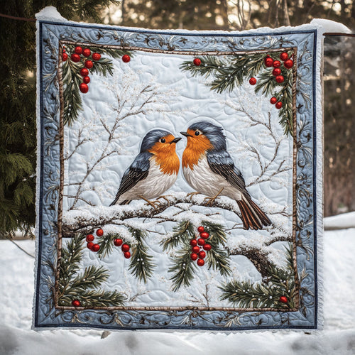 European Robin Love WN2810028CL Quilt
