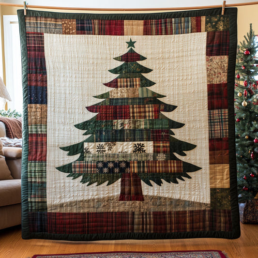 Traditional Plaid Christmas LT1311011CL Quilt