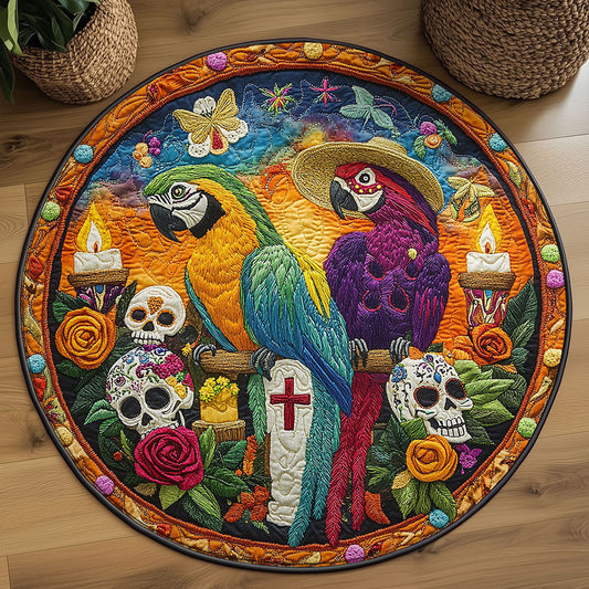 Spirit Parrot WN2108120CL Quilted Round Mat