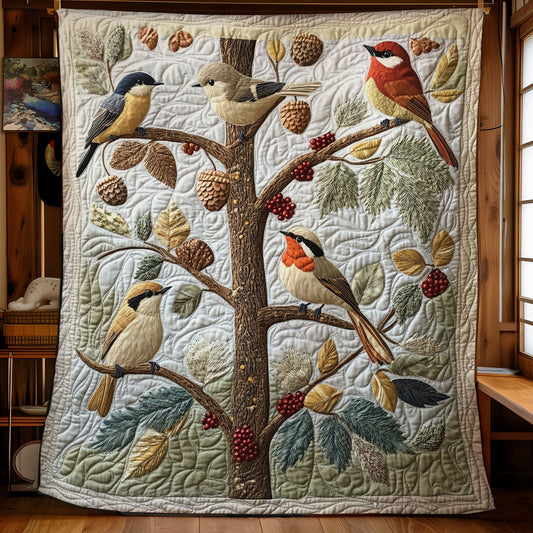Garden of Bird CW3107028CL Quilt