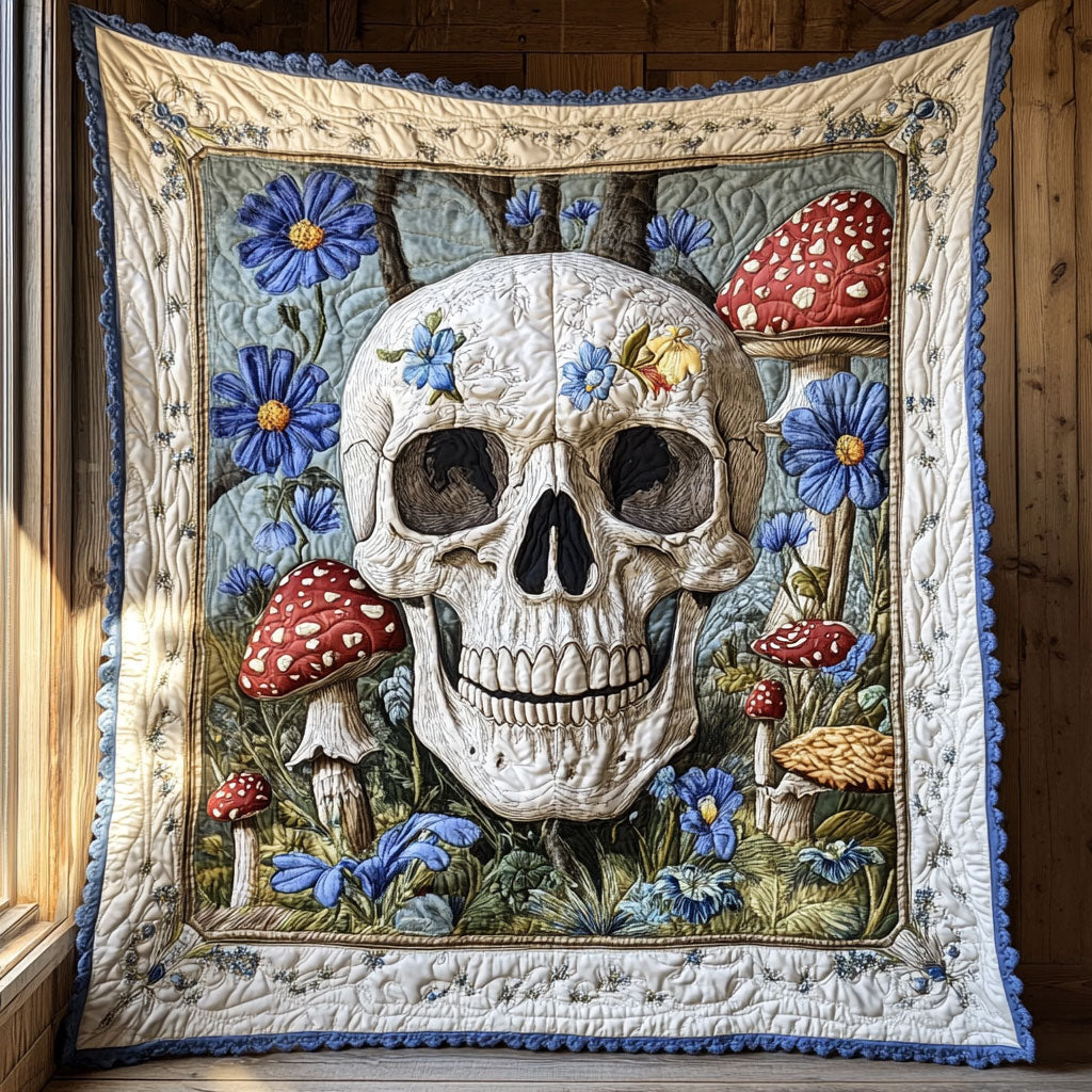 Skull Garden CW0707042CL Quilt
