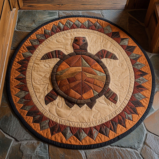 Amber Tracks CP1207014CL Quilted Round Mat