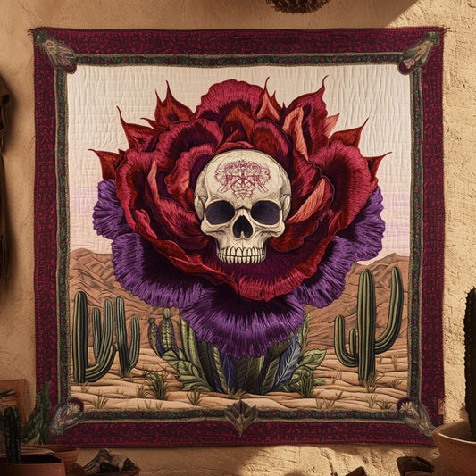 Desert Rose Skull WN1109005CL Quilt