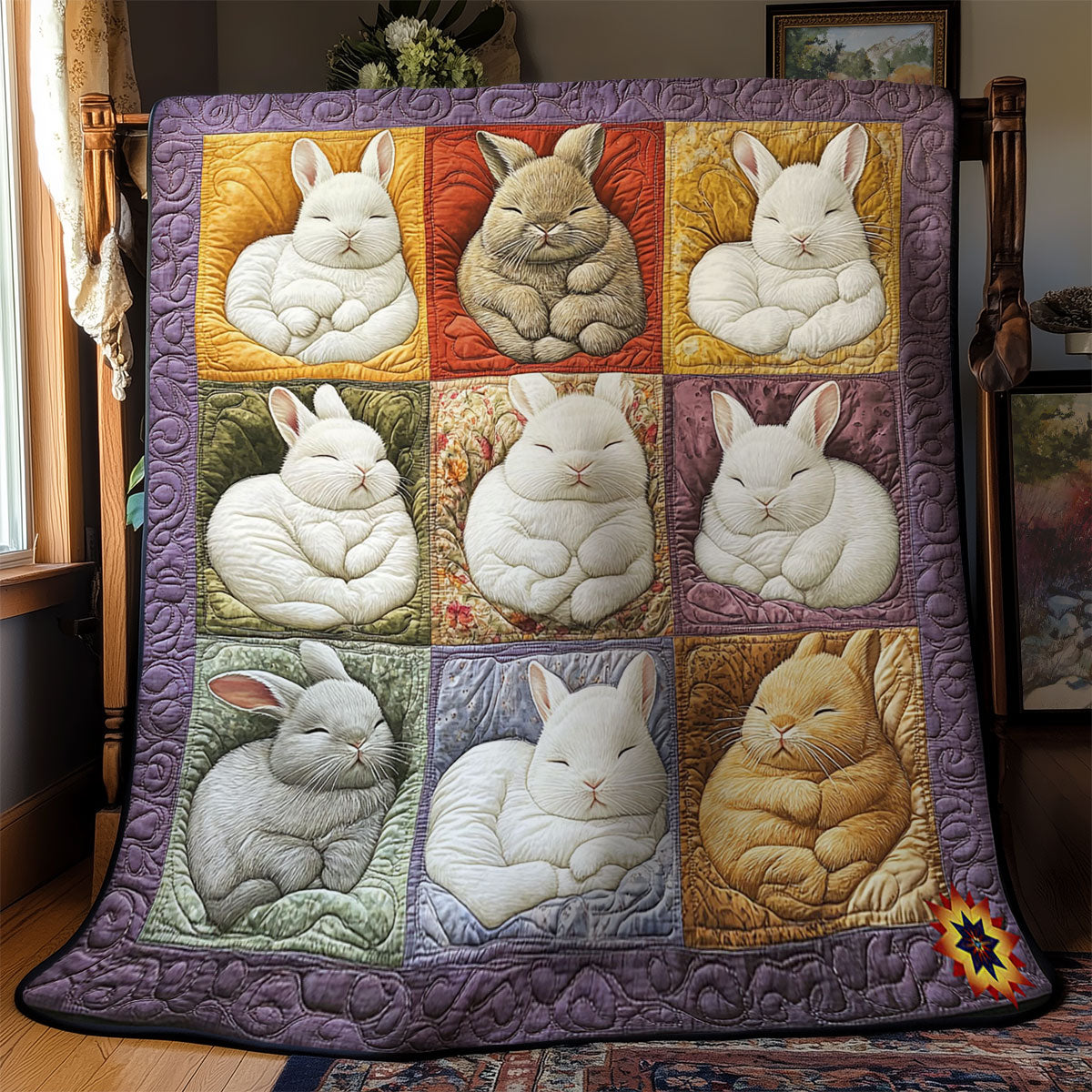 Sleeping Bunny WY1912051CL Quilt