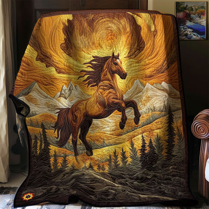 Horse Native American WJ2012015CL Quilt