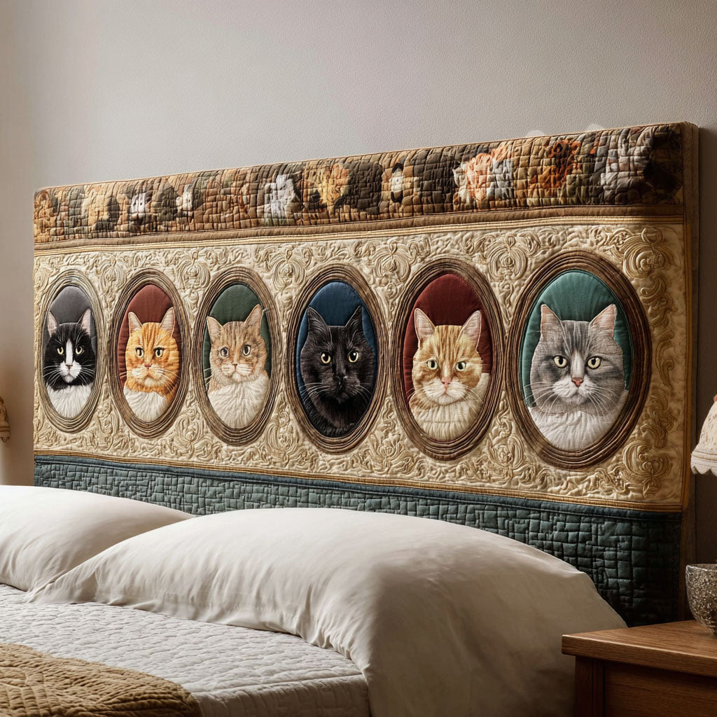 Noble Whiskers CP2212002CL Quilted Headboard Slipcover