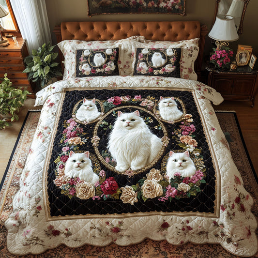 Snowy Cat WN1109036CL Duvet Cover Set