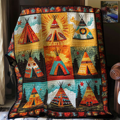 Sunlit Spirit Tepee WJ3012020CL Quilt