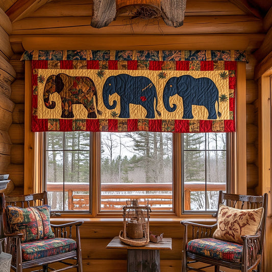 Native Elephant WJ1903047CL Quilted Valance