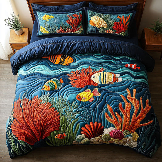 Reef Paradise CP0809098CL Duvet Cover Set