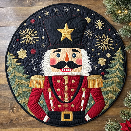 Nutcracker Dream CW2208005CL Quilted Round Mat