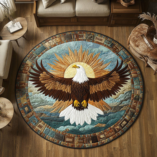 Eagle Spirit CW0309008CL Quilted Round Mat