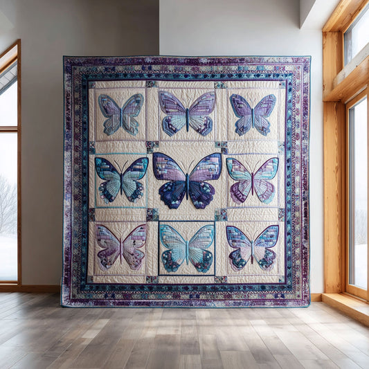 Crystal Butterfly CW1808030CL Quilt