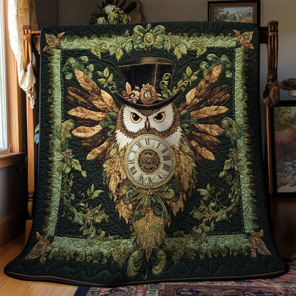 Owl In Forest WY2201079CL Quilt